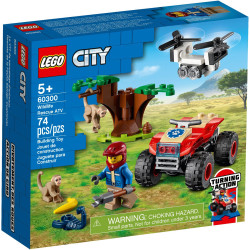 LEGO - 60300 -City - Quad ratowników dzikich zwierząt