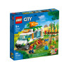 LEGO - 60345 - City - Furgonetka na targu