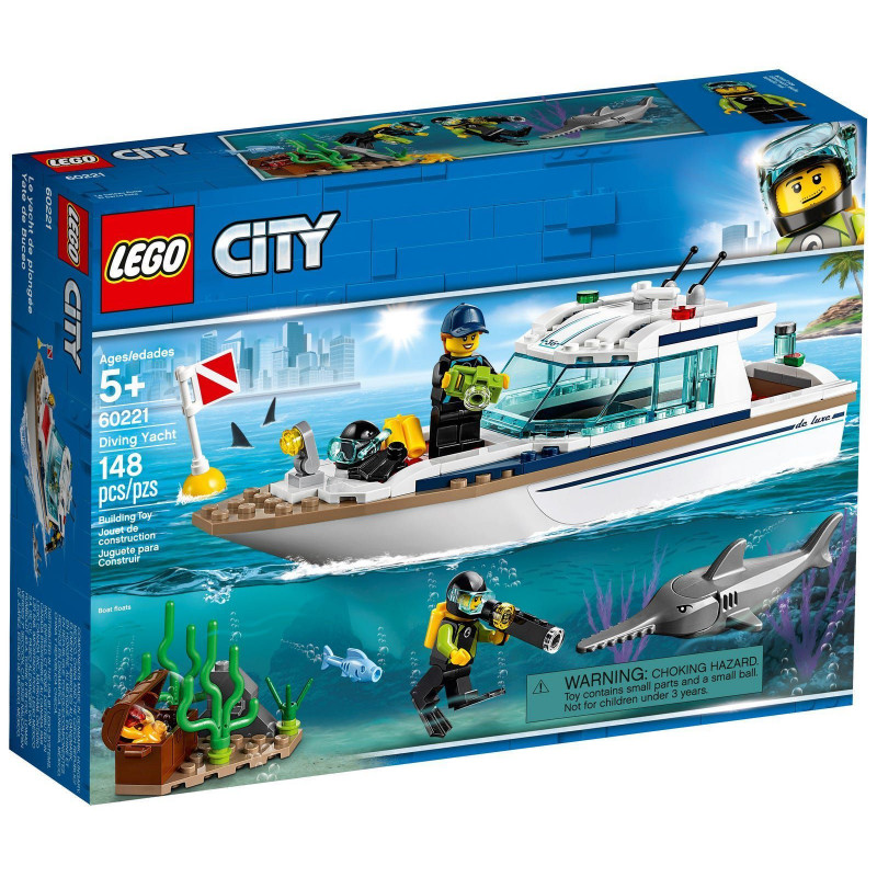 LEGO 60221 City - Jacht