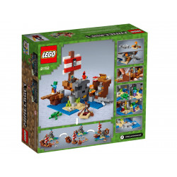 LEGO 21152 Minecraft - Przygoda na statku pirackim