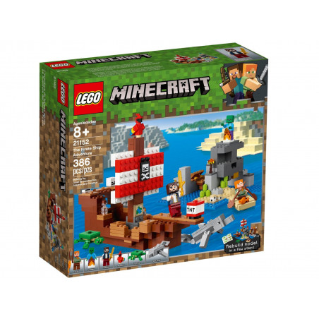 LEGO 21152 Minecraft - Przygoda na statku pirackim