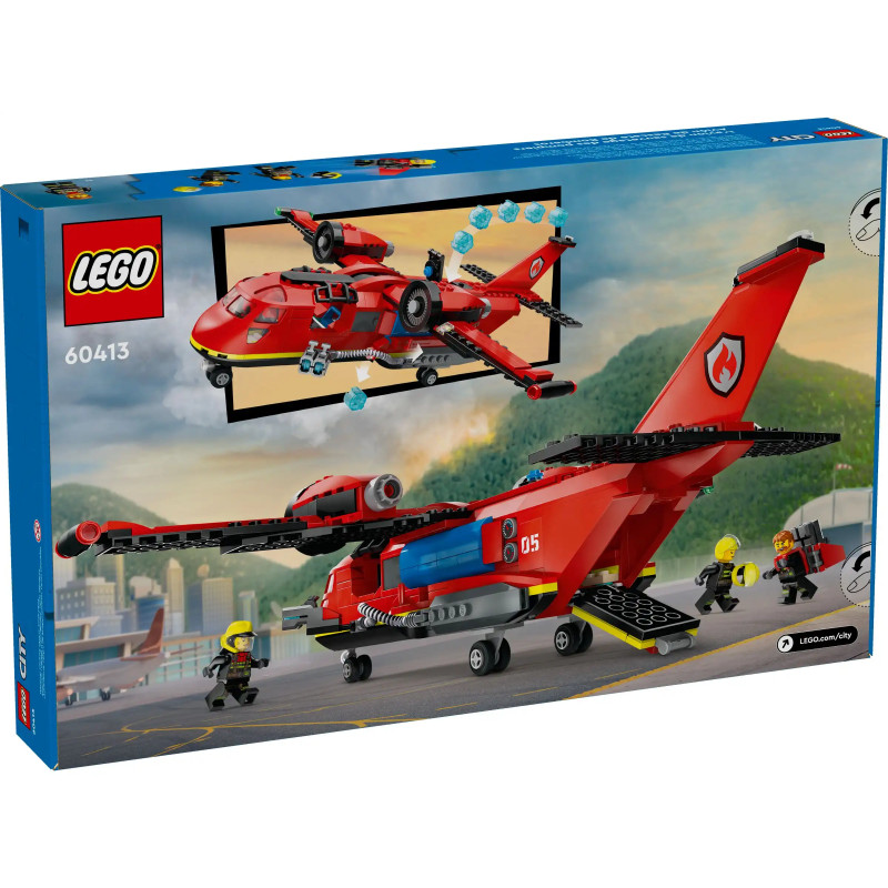 LEGO® 60413 City - Strażacki samolot ratunkowy