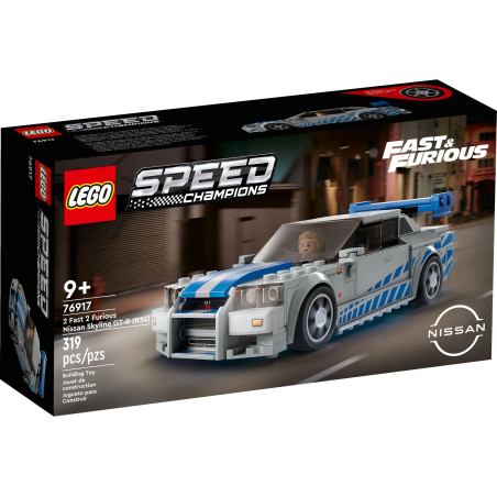 LEGO® 76917 Speed Champions - Nissan Skyline GT-R (R34) z filmu „Za szybcy, za wściekli”